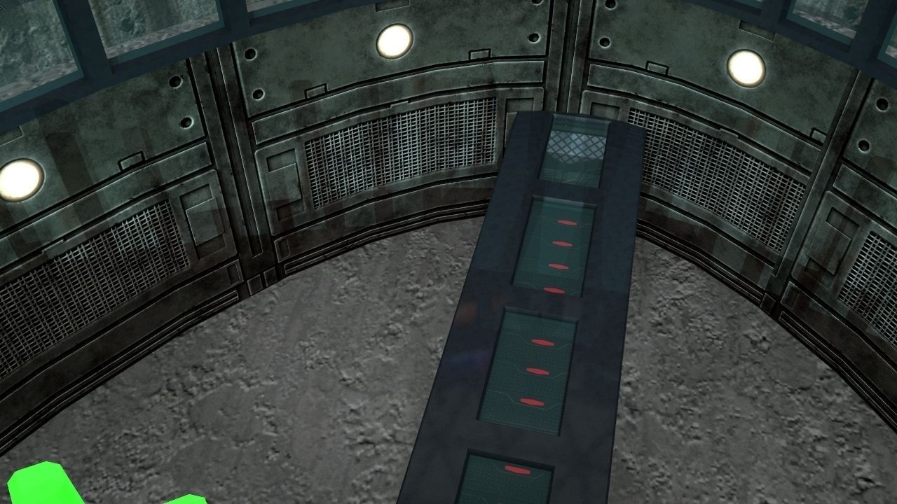 Futuristic Gladiators Arena Low-poly 3D model_14