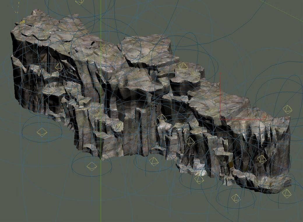 Snow White - precipice 05 3D model_5