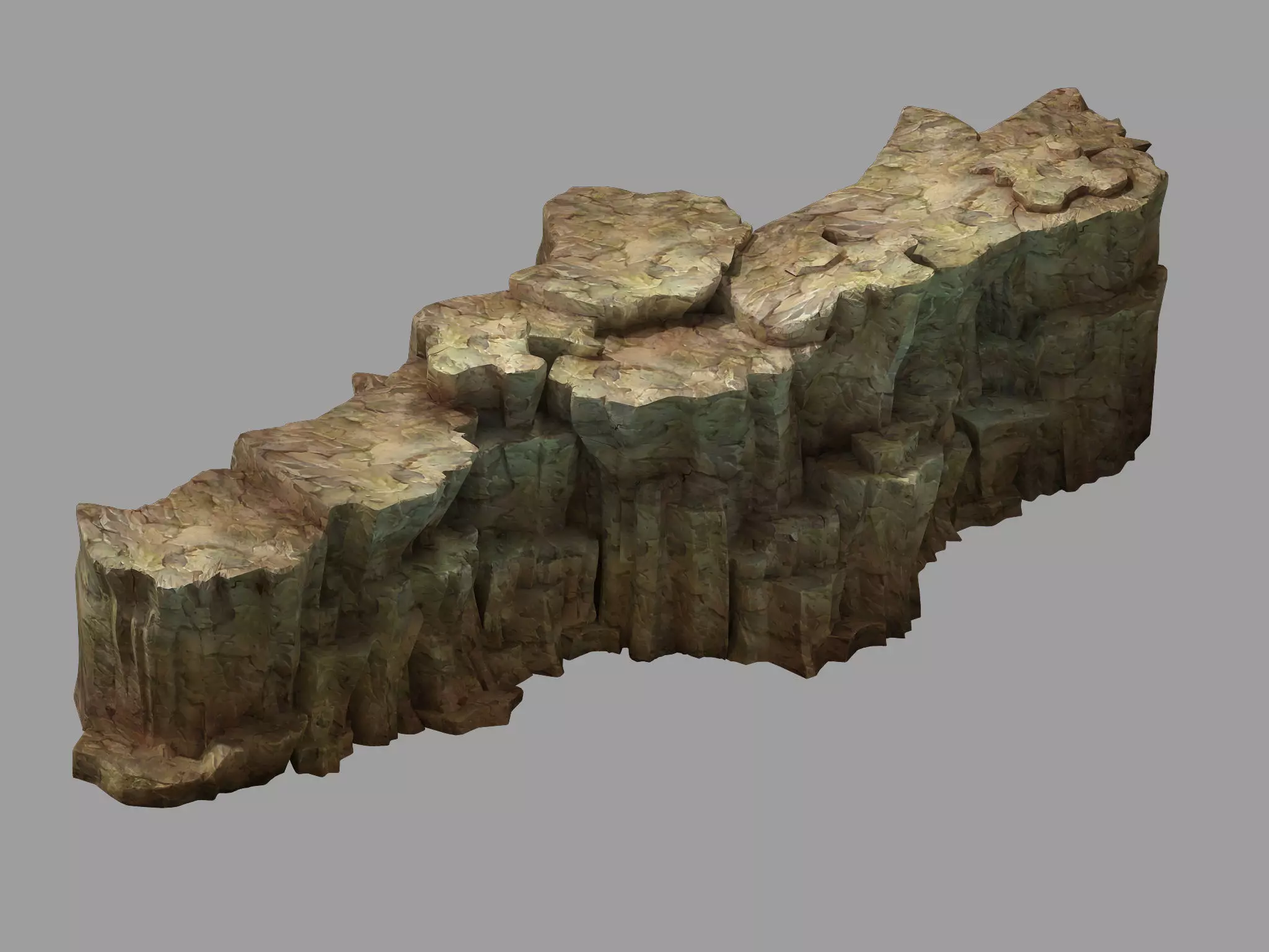 Snow White - precipice 05 3D model_0