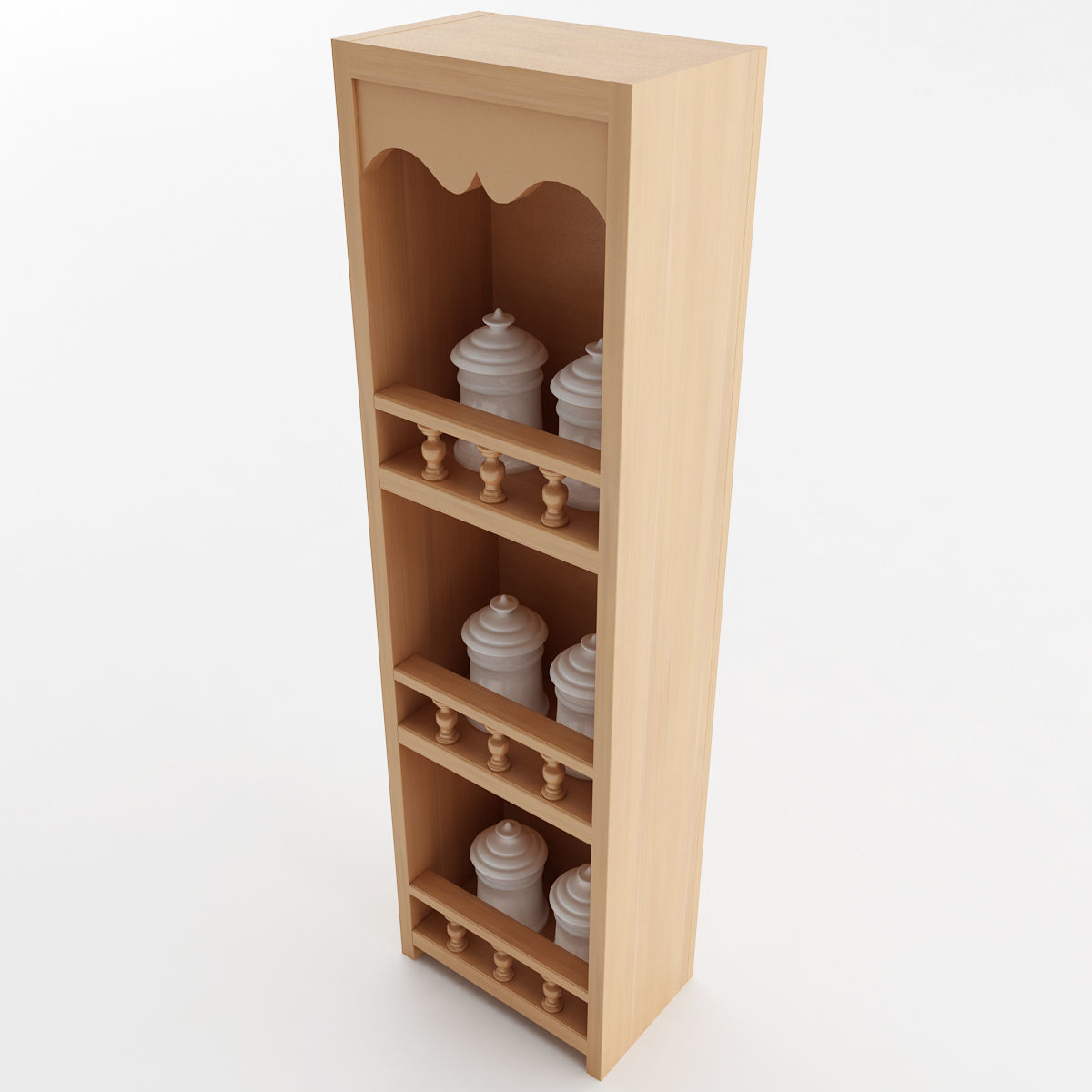 Spice Rack 3D model_1