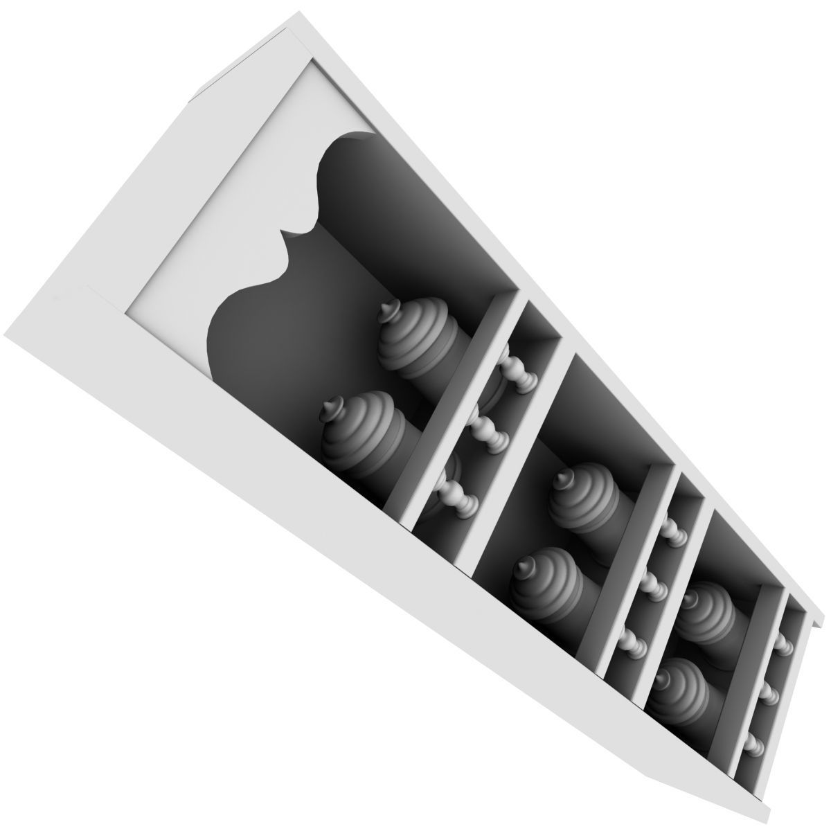 Spice Rack 3D model_4