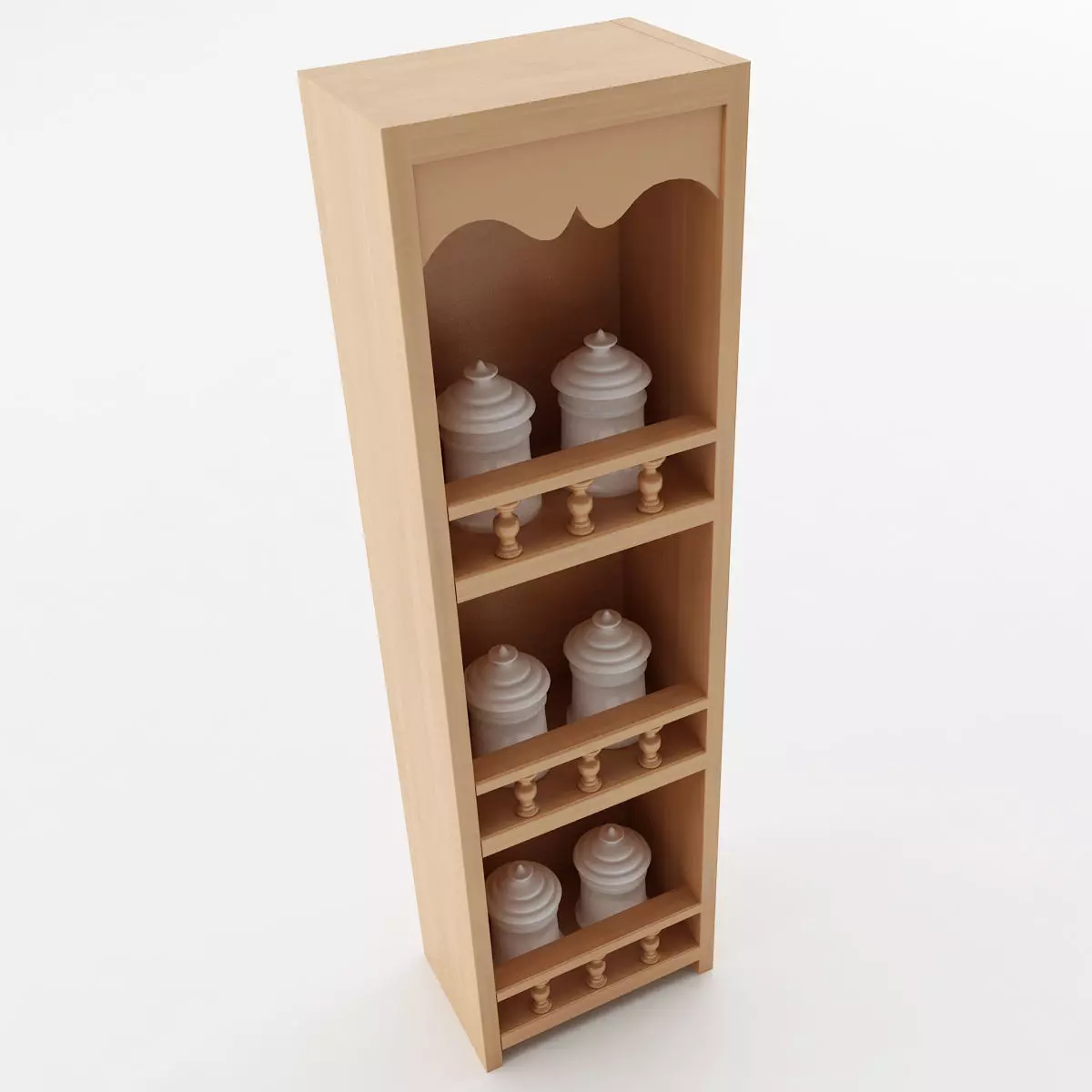 Spice Rack 3D model_0