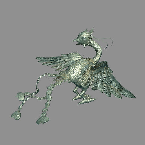 Gang Indoor - Feng Shui Array - Stone Statue 3D model