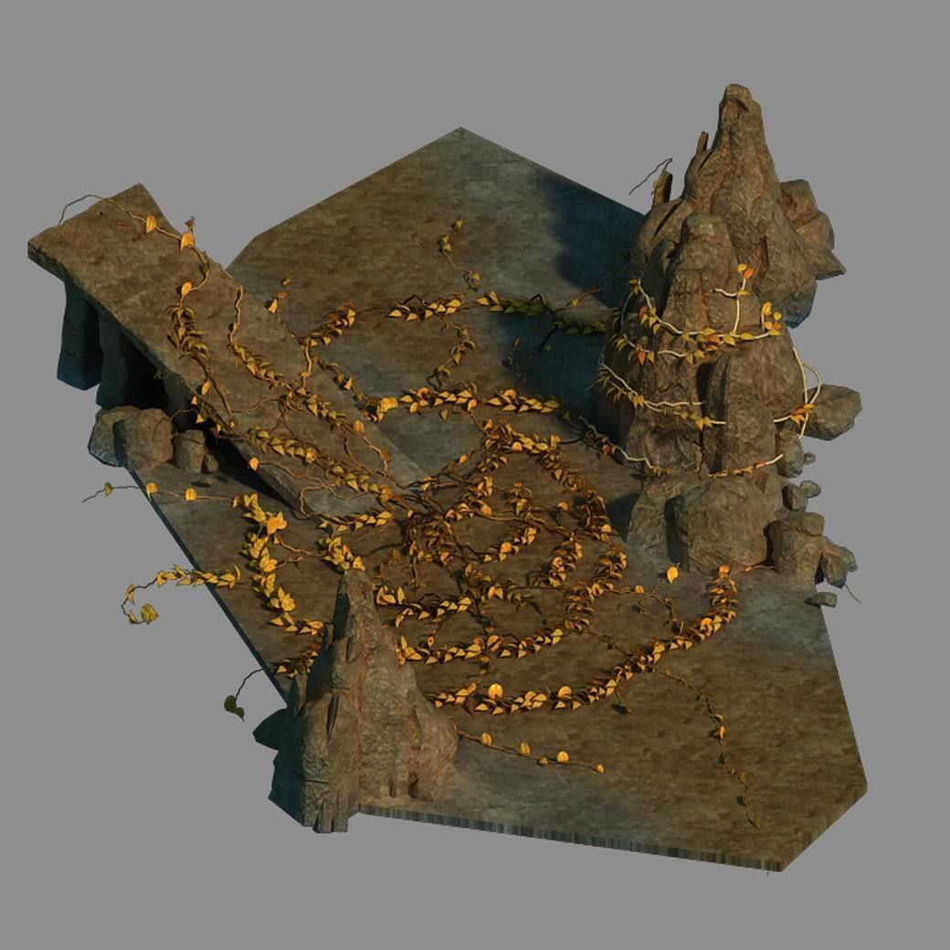 Gangs of demon - vines 3D model_3