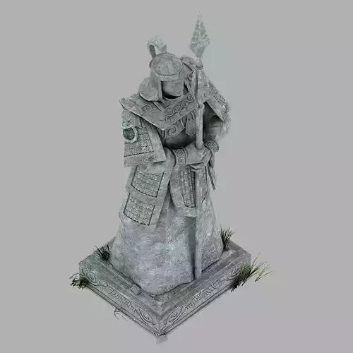 Beijing City Royal Sculpture - Town Gate God 1