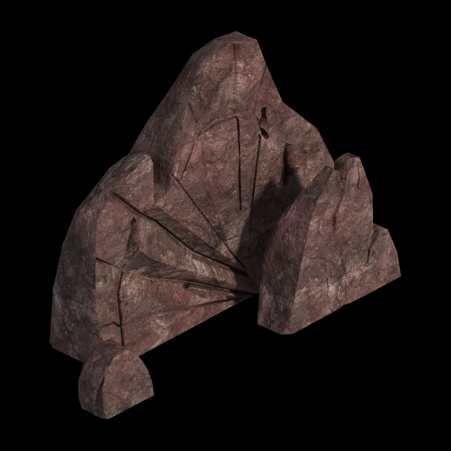 Not Zhoushan - Volcano - Stone 01 3D model_1
