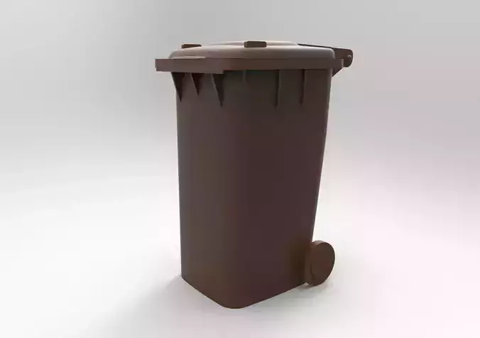 trash can 3D print model