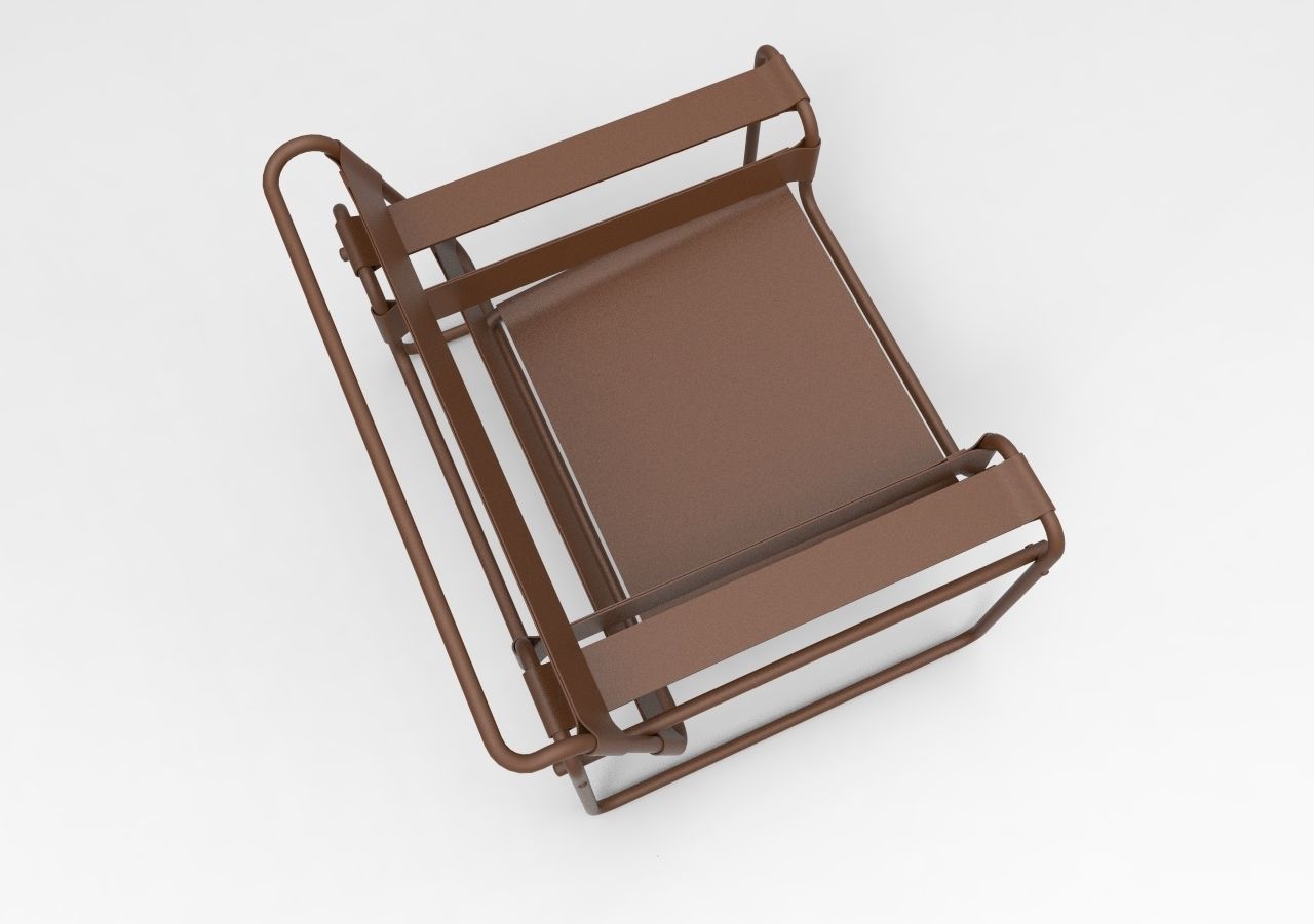 fishing chair 3D print model_4