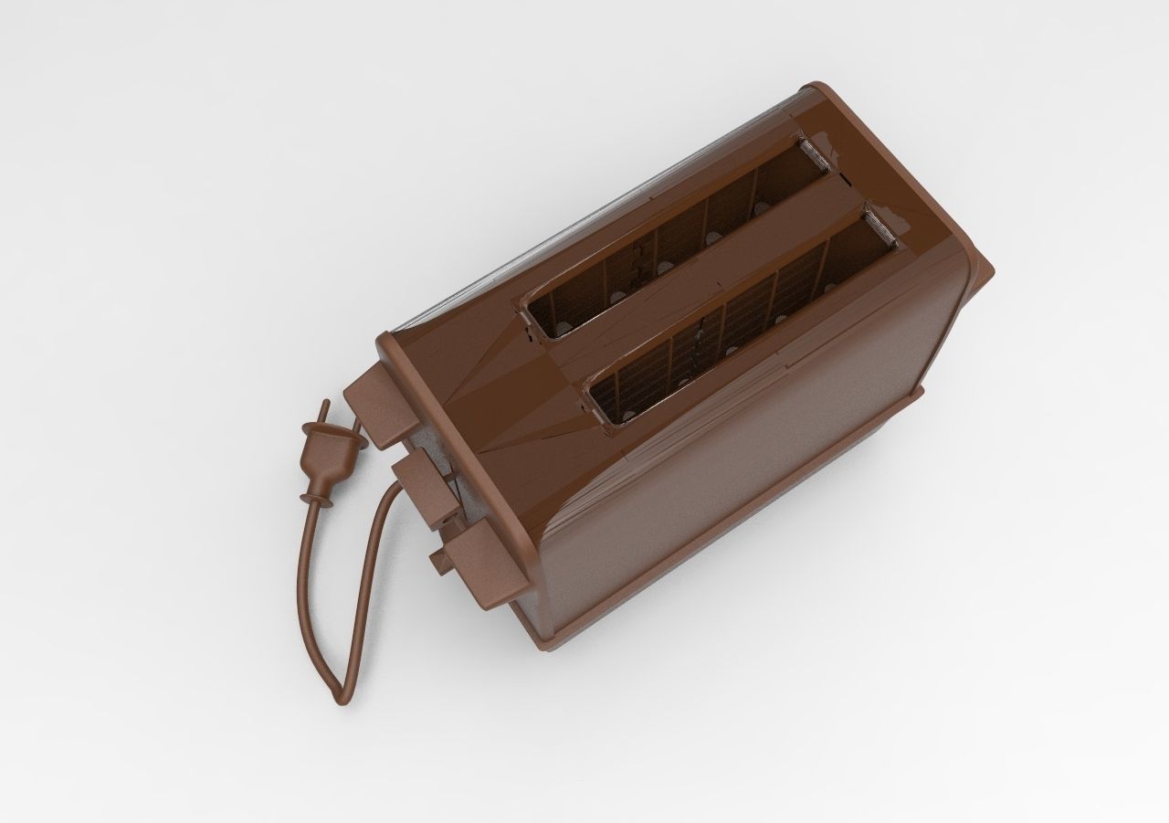 toaster 3D print model_4