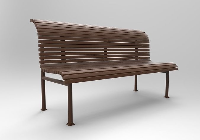 street bench mod1 3D print model