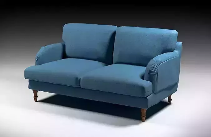Loveseat stockbund-blue