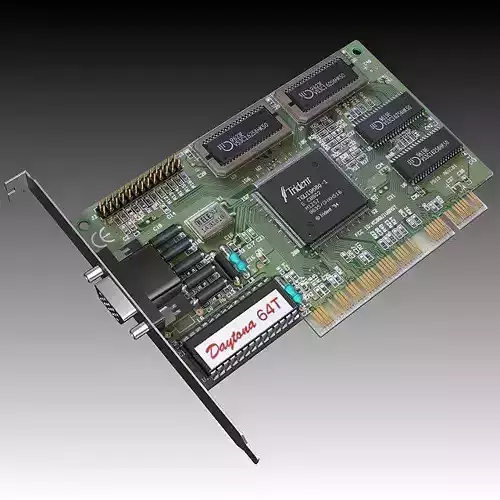 Vintage PCI Video Card
