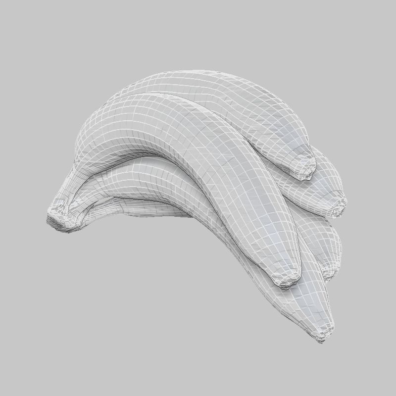 25 Fruits and Vegetables Collection Low-poly 3D model_5