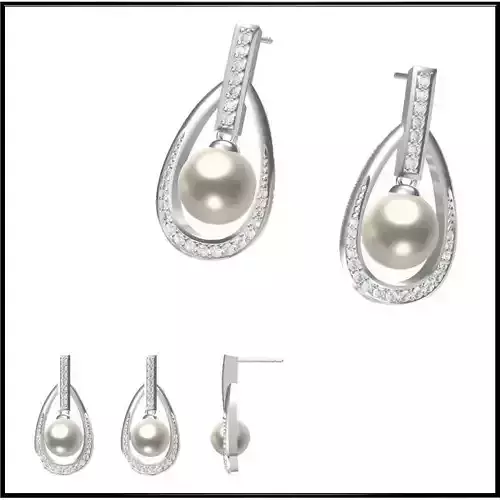 JCD Format Wonderful pearl set jewellery design