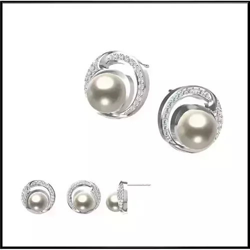 JCD Format Vintage style pearl set jcd pearl set