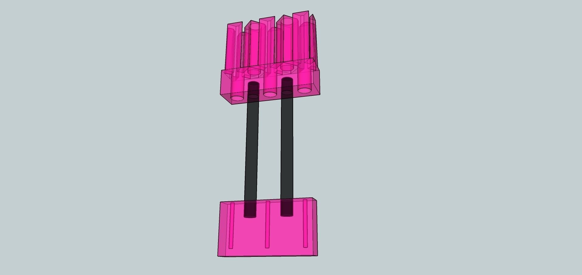 Universal Dart Holder 3D print model_2