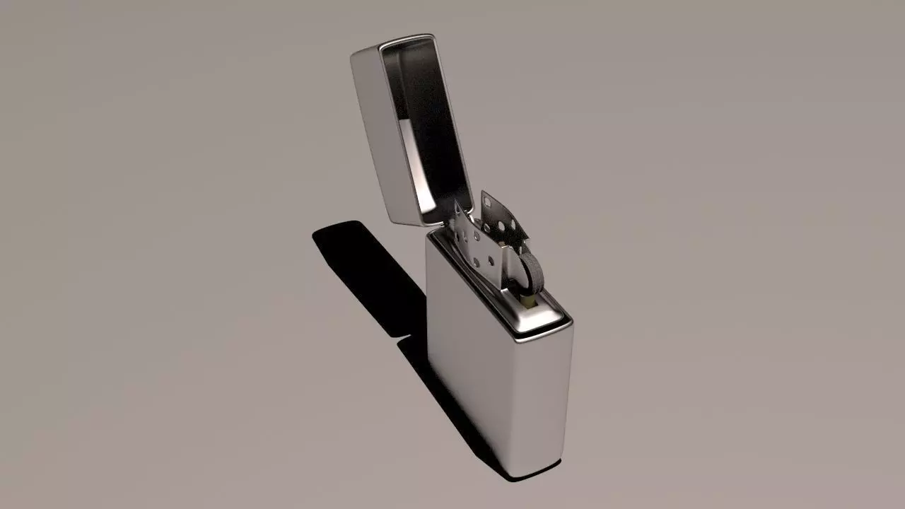 ZIPPO lighter Free 3D model