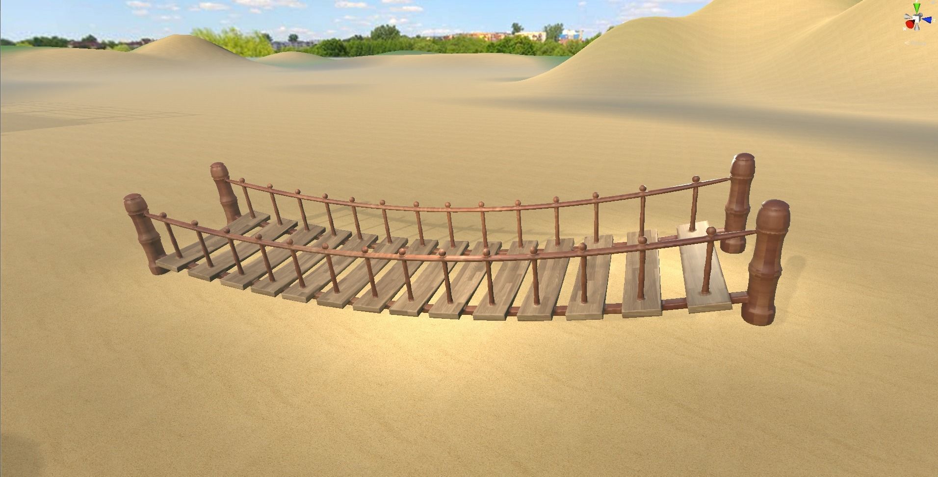 HQ Bridges Pack 3D Models Low-poly 3D model_8