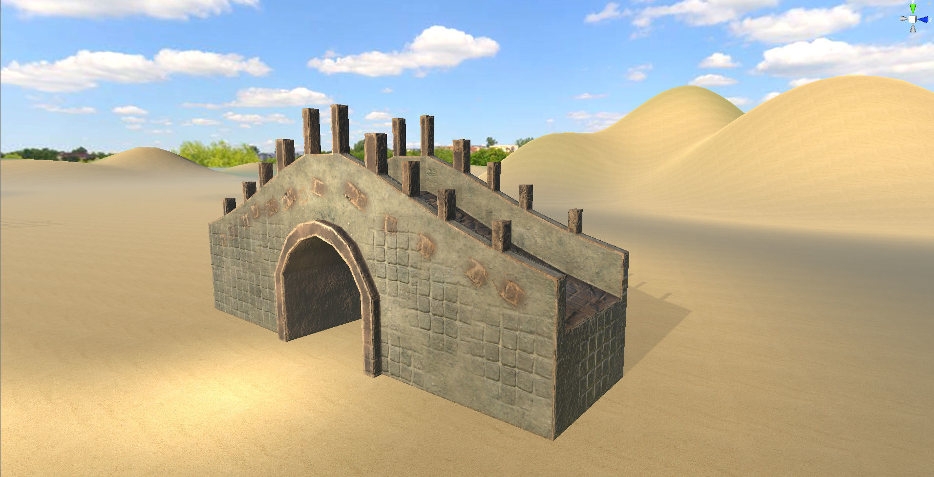 HQ Bridges Pack 3D Models Low-poly 3D model_3