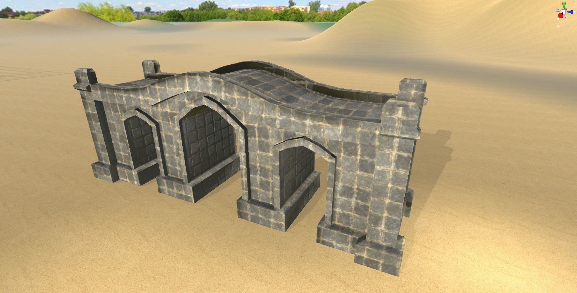 HQ Bridges Pack 3D Models Low-poly 3D model_2