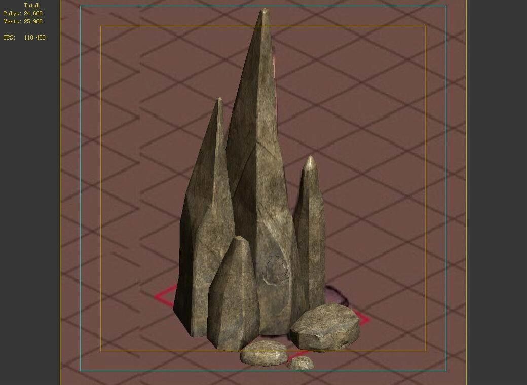 Not Zhoushan - Volcano - Shiya 02 3D model_4