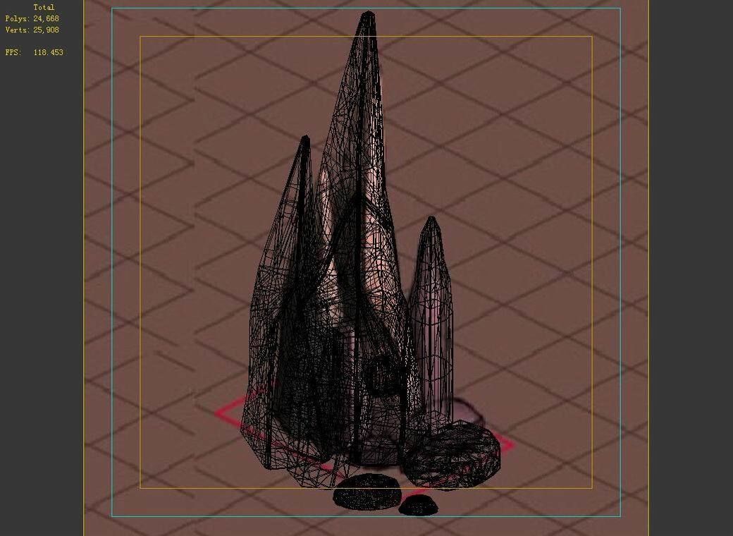 Not Zhoushan - Volcano - Shiya 02 3D model_3