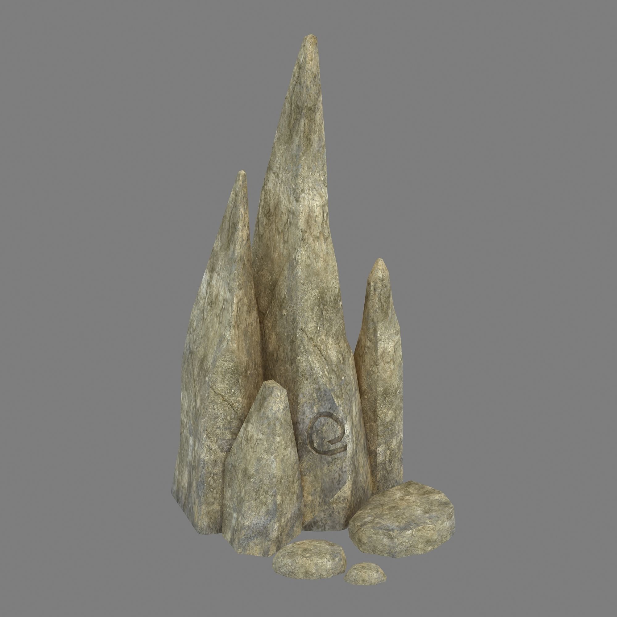 Not Zhoushan - Volcano - Shiya 02 3D model_1