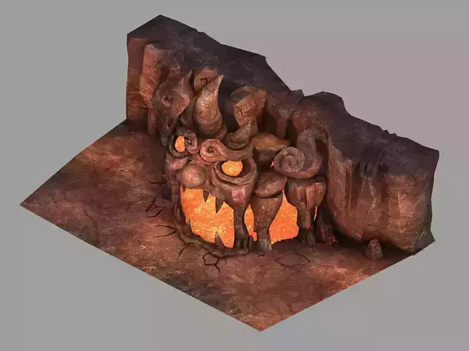 Not Zhoushan - Volcano - Magma Pool 01