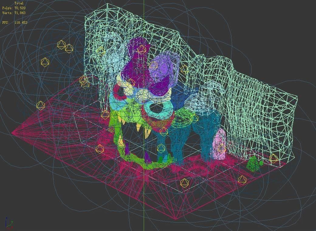 Not Zhoushan - Volcano - Magma Pool 01 3D model_3