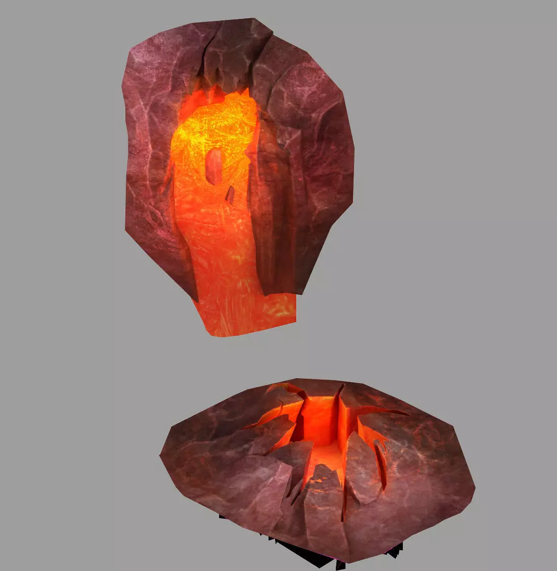 Not Zhoushan - Volcano - Magma Mouth 06 3D model