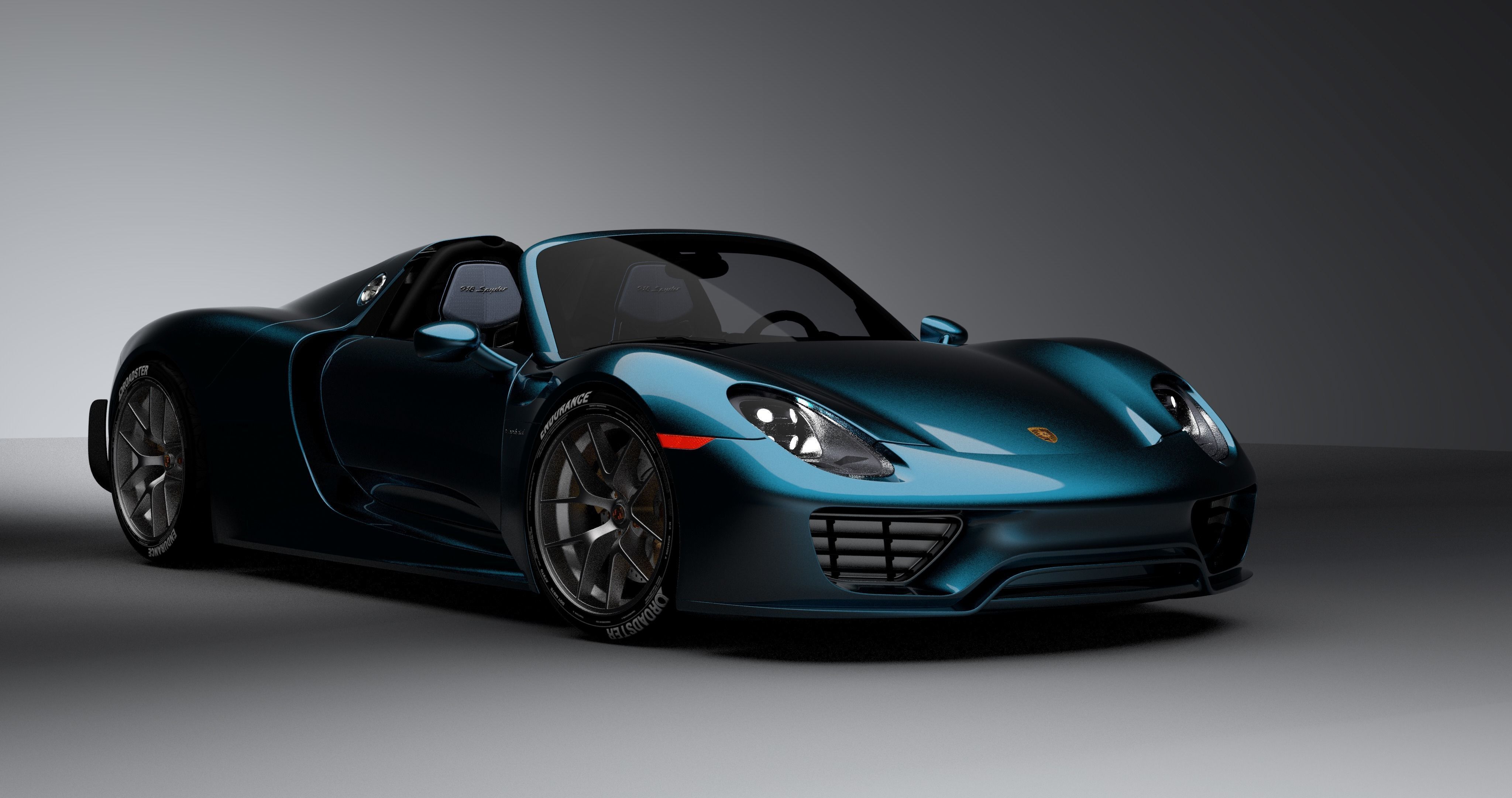 Porsche 918 Spyder 3D model_1