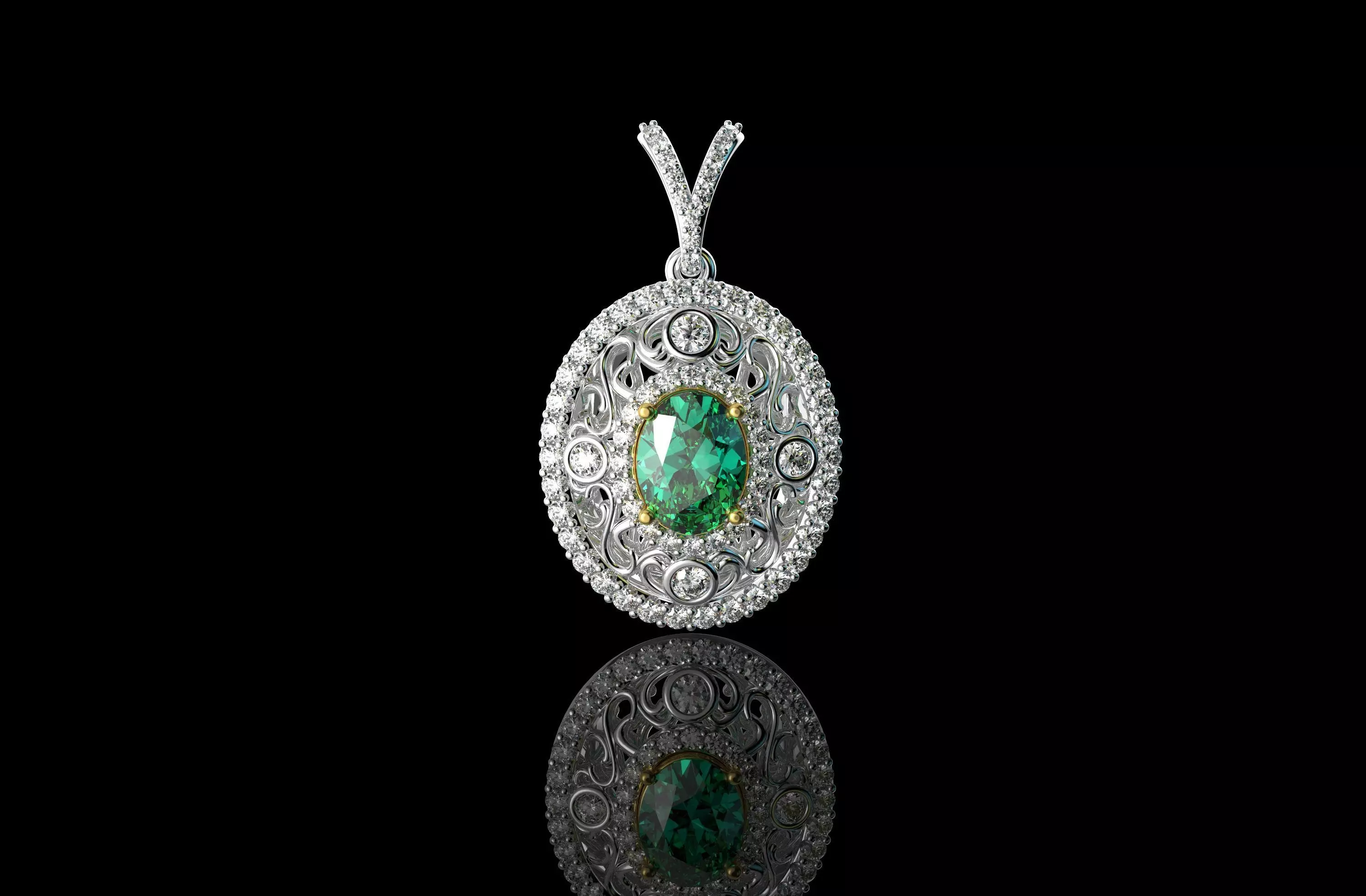 Gold N744 3D print model_0