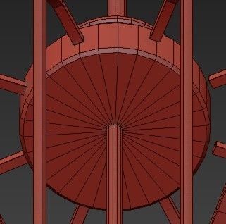 Buy Beige Chandelier 3D model_2