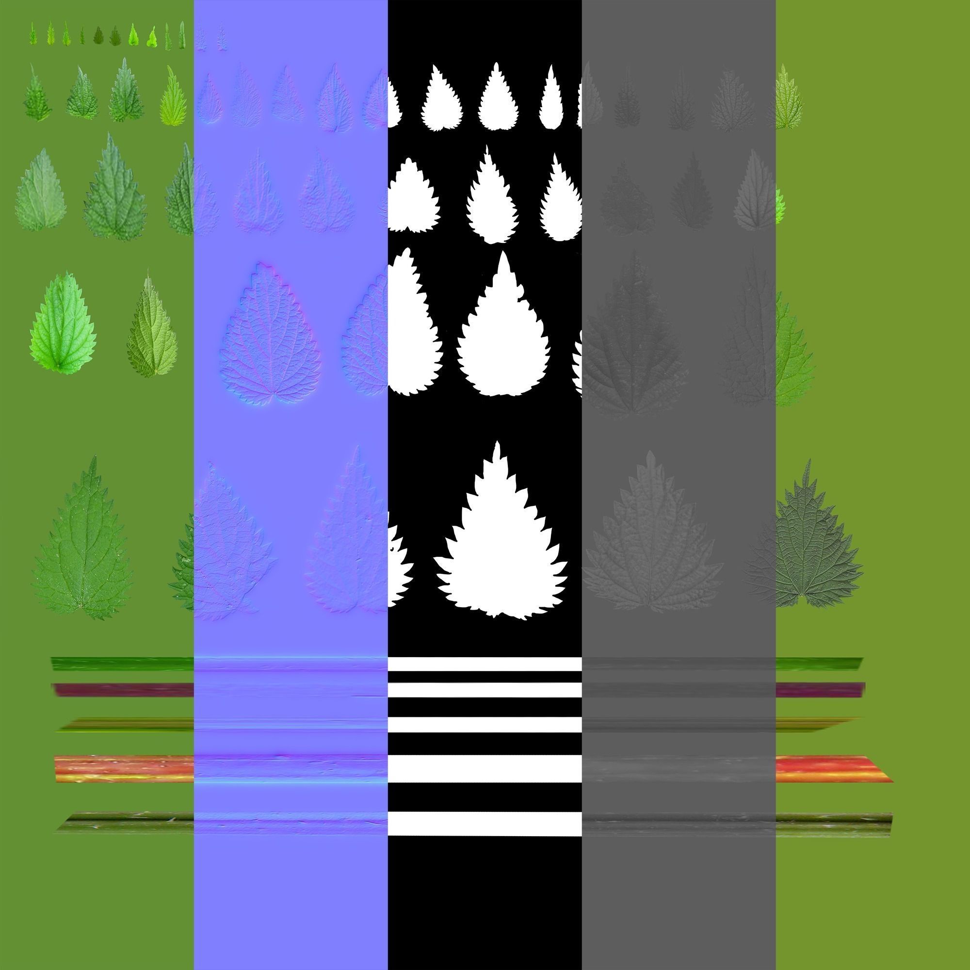 Plant Pack Meadow 3D model_87