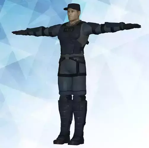 Character 117 3D model