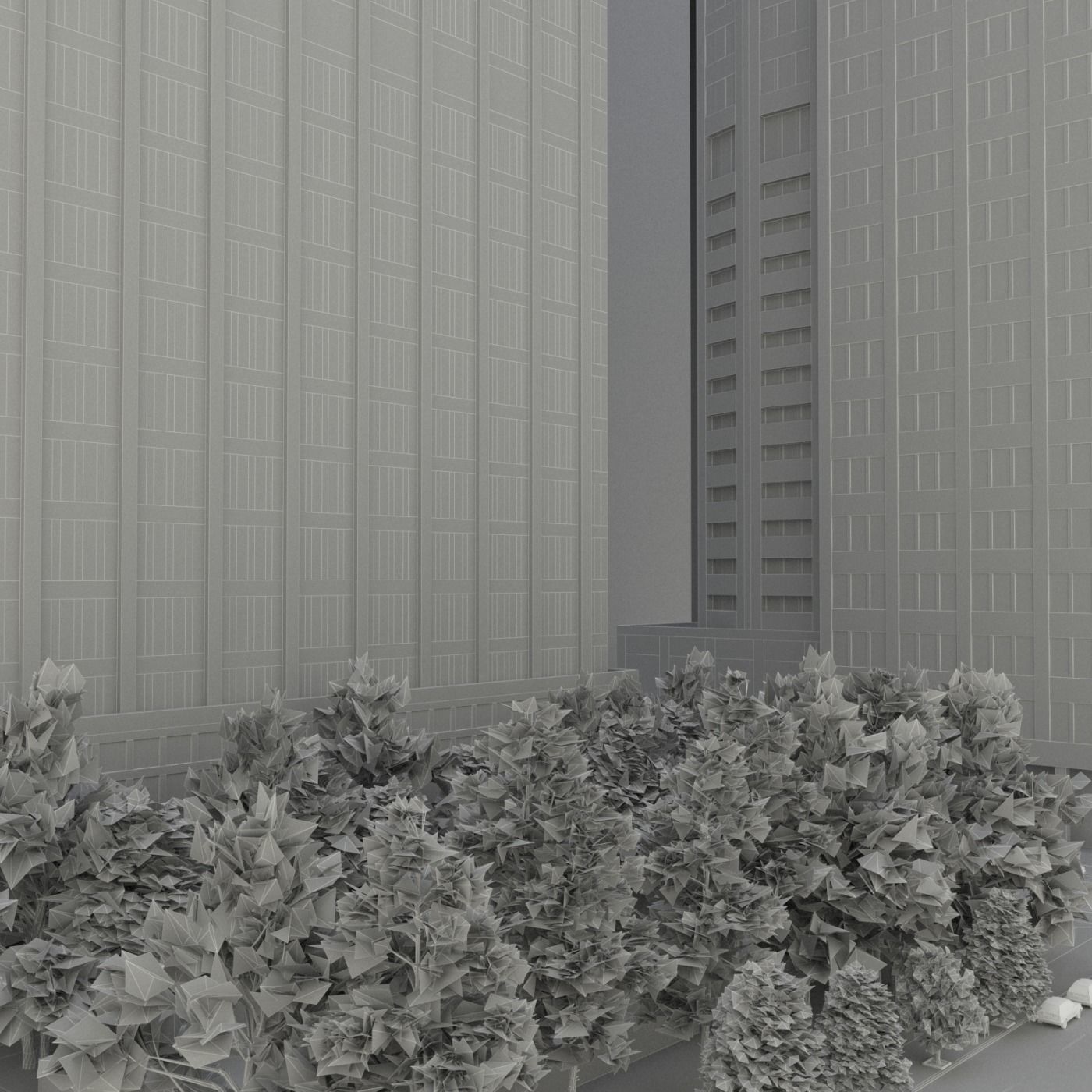 City District H1-H7 3D model_24