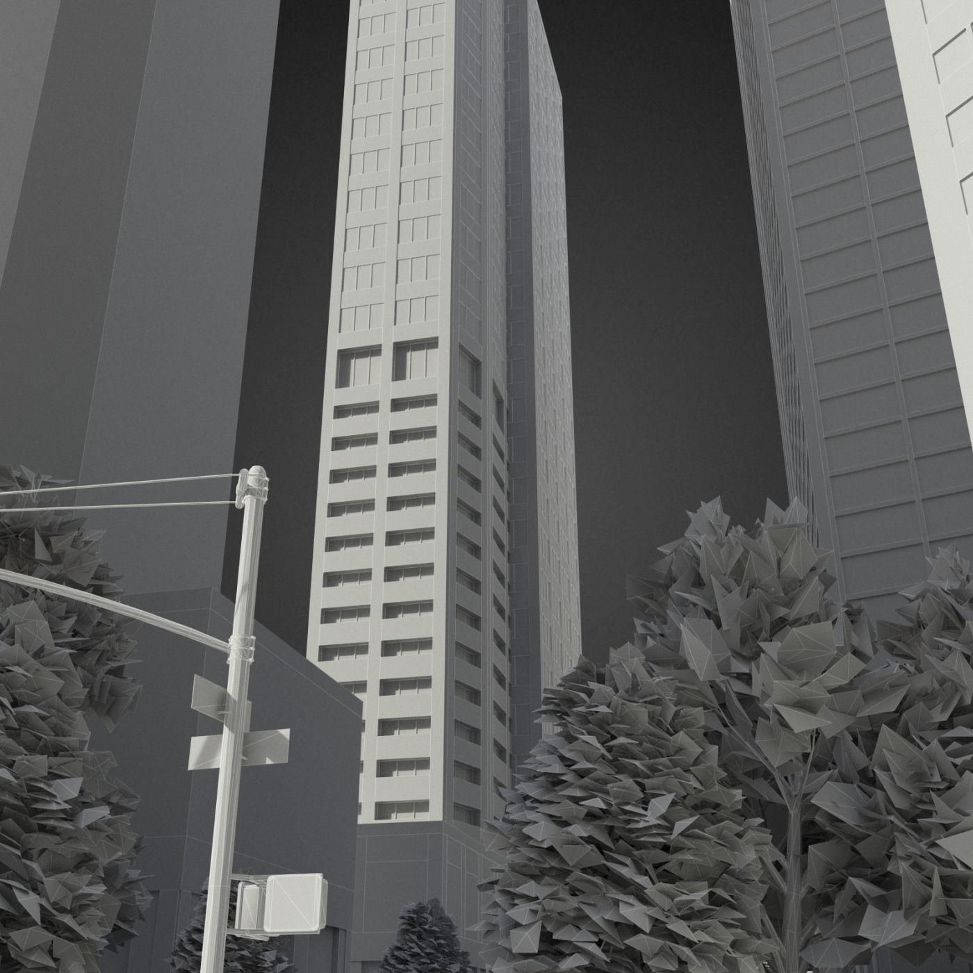 City District H1-H7 3D model_18