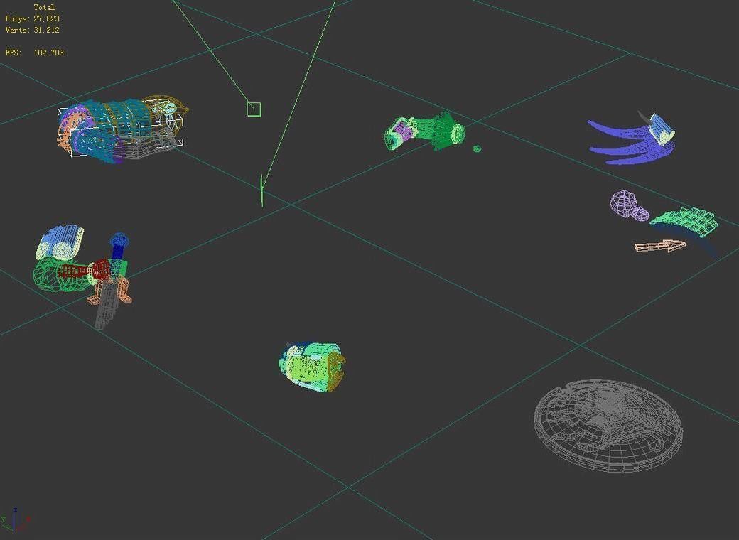 Broken - Soldier Sculpture 03 3D model_2