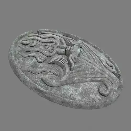 Broken Soldier Statue - Stone Rubble 04