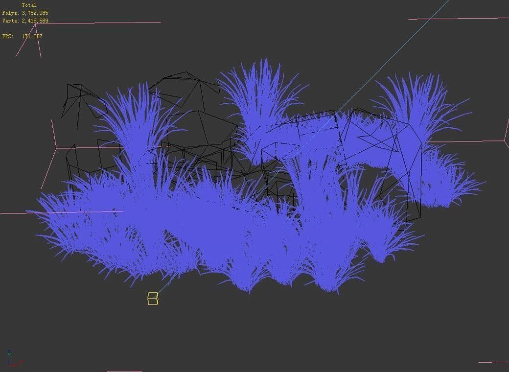 Brushwood - Gravel 02 3D model_1