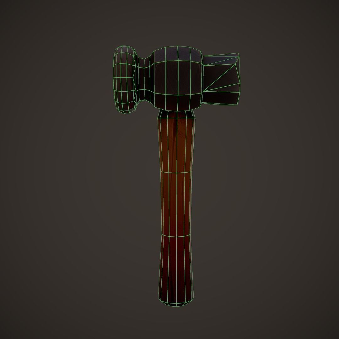 Stylized PBR Tools Pack Low-poly 3D model_12