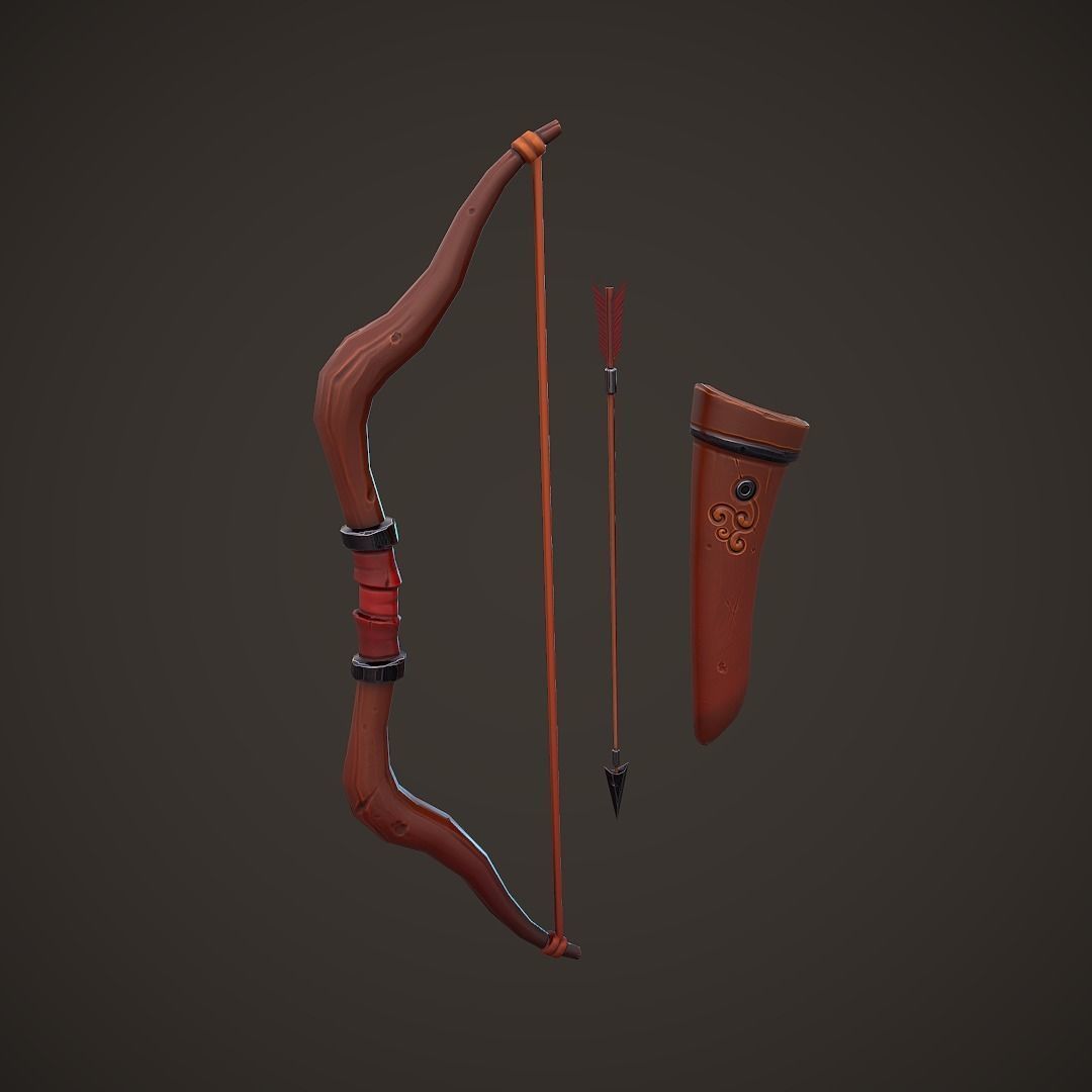 Stylized PBR Tools Pack Low-poly 3D model_4