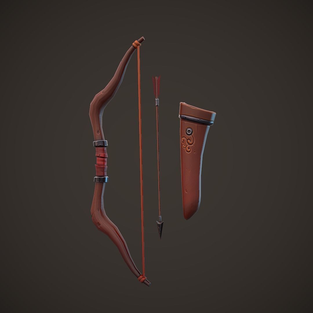 Stylized PBR Tools Pack Low-poly 3D model_5