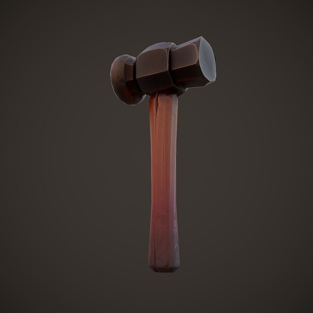 Stylized PBR Tools Pack Low-poly 3D model_11