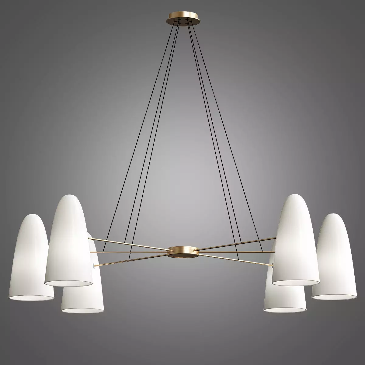 Montfaucon Chandelierr 3D model_0