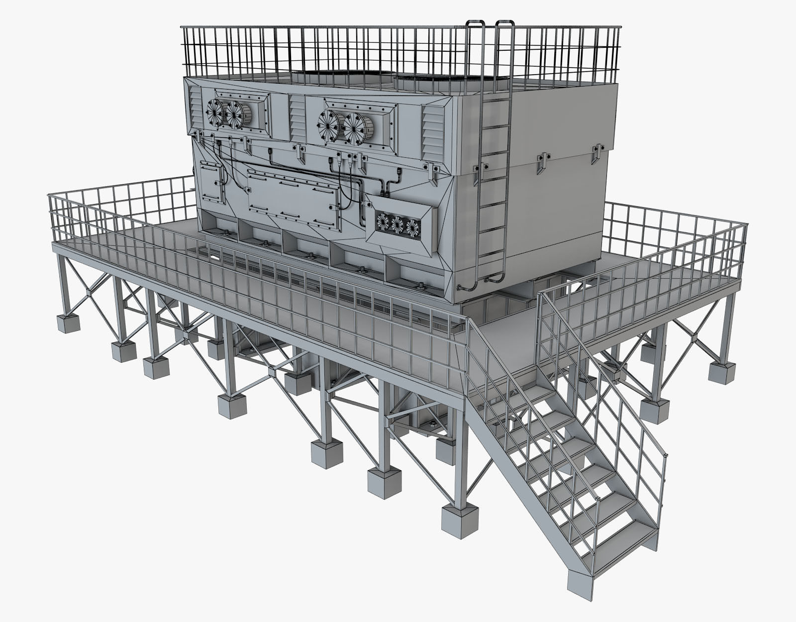 Machinery Part 2 3D model_4