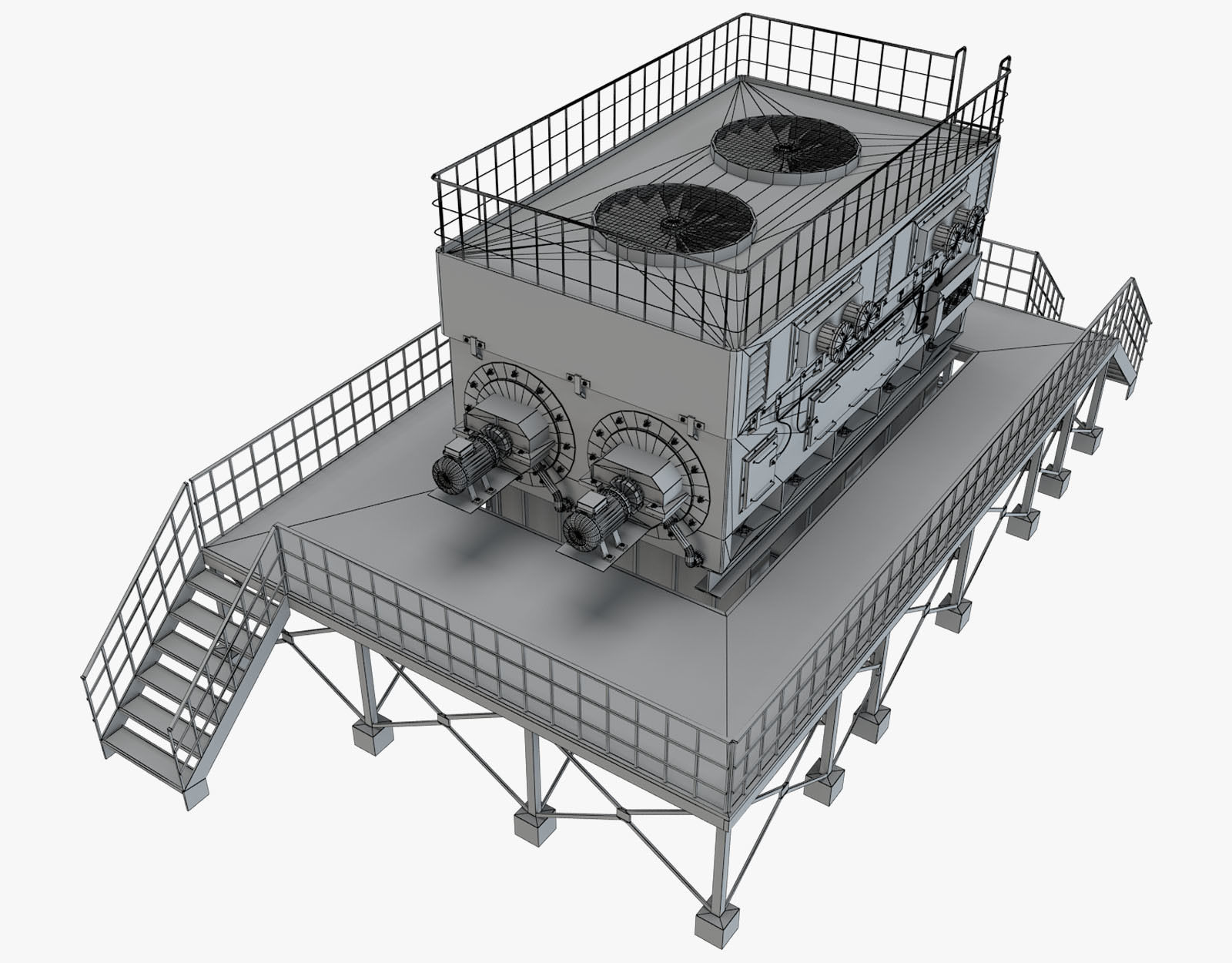 Machinery Part 2 3D model_8