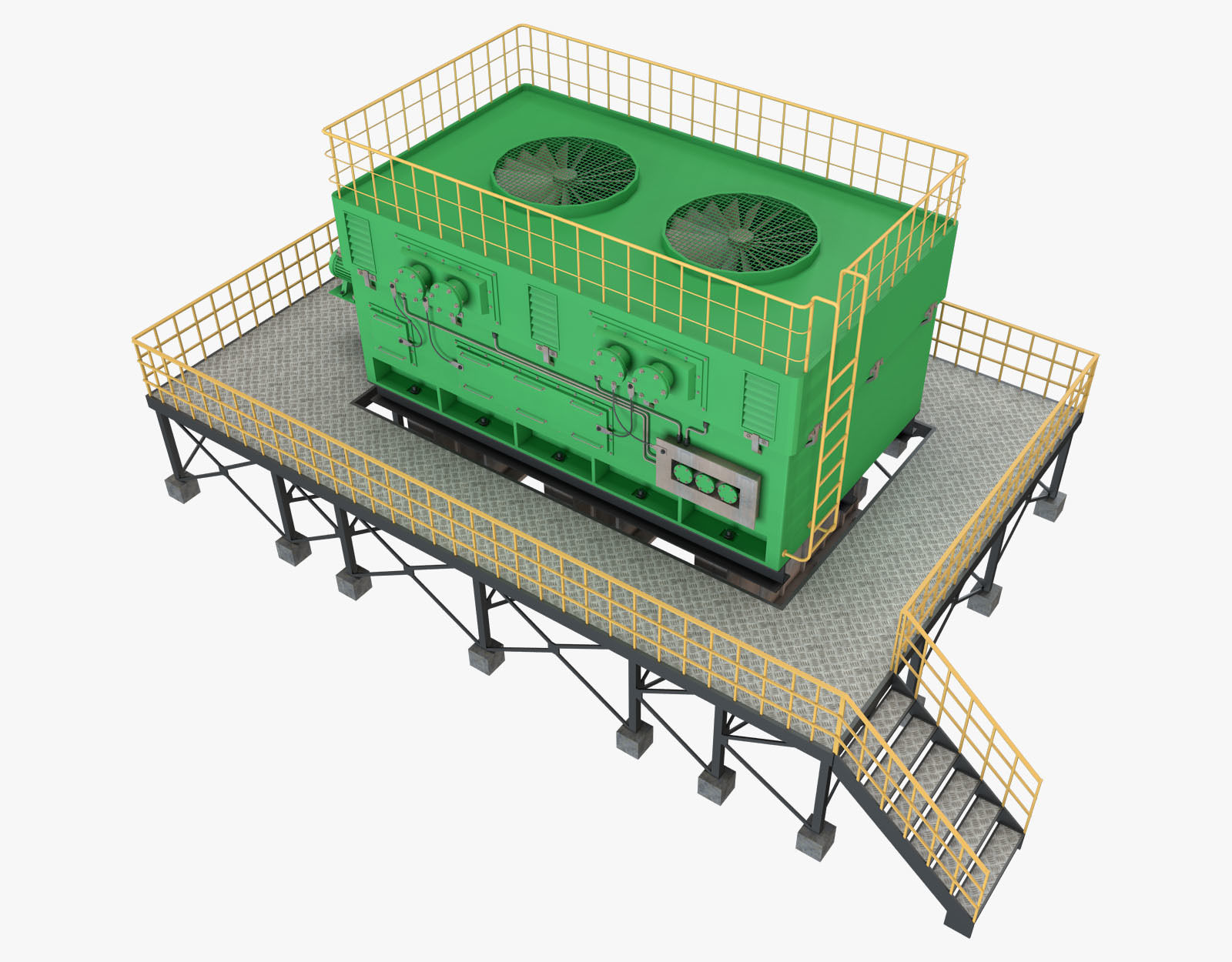Machinery Part 2 3D model_17