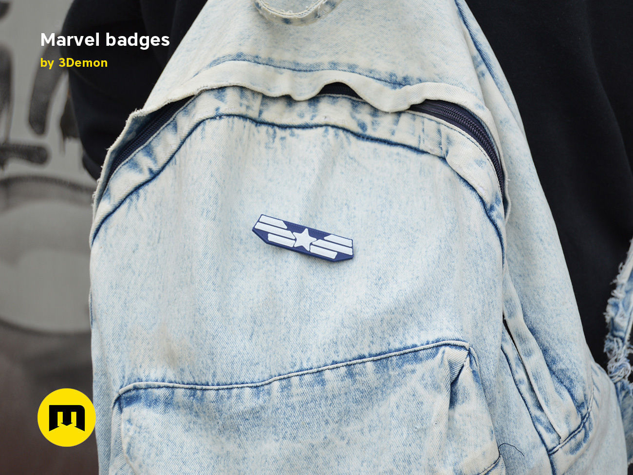 Marvel Badge Designs With Colors 3D print model_25