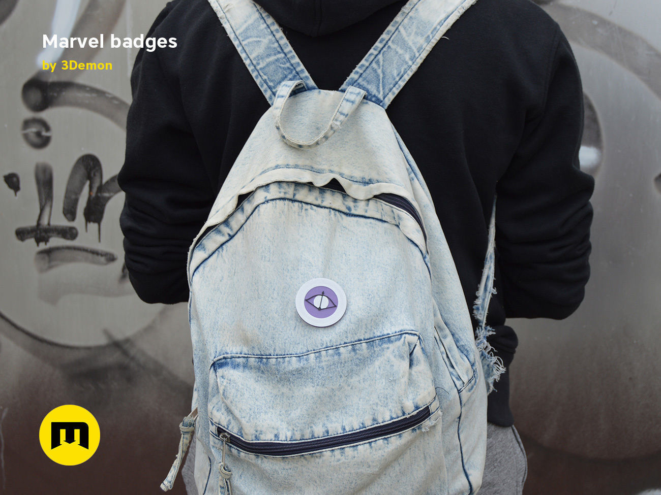 Marvel Badge Designs With Colors 3D print model_20